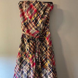 Vintage American Eagle Patchwork Strapless